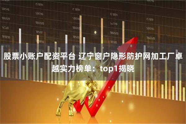股票小账户配资平台 辽宁窗户隐形防护网加工厂卓越实力榜单:top1揭晓